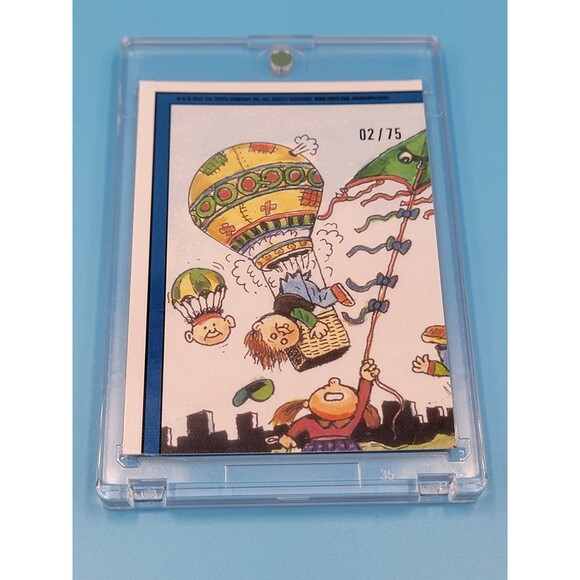 Garbage Pail Kids2024 Garbage Pail Kids - Kids At Play #1b Tug Of Warren Red - Picture 2 of 2